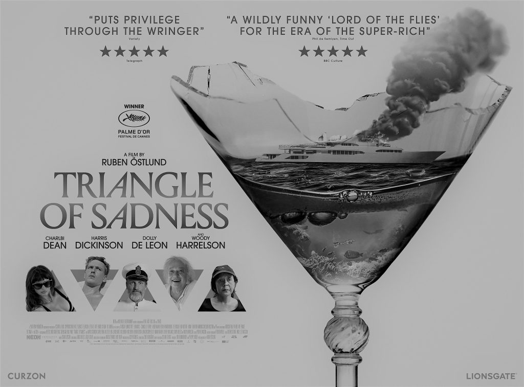 Crónica acerca do filme O Triângulo da Tristeza, de 2022, o regresso à ribalta do multipremiado realizador e argumentista sueco Ruben Östlund | INTRO
